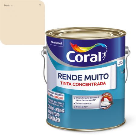 Tinta coral 3,2 litros 