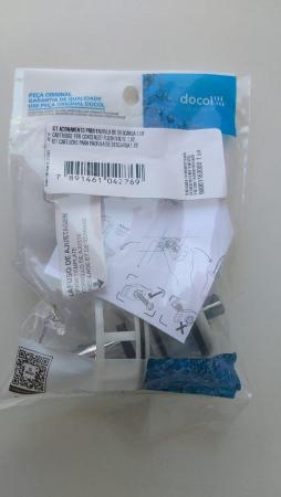 Kit acionamento para valvula de descarga 1.1/2